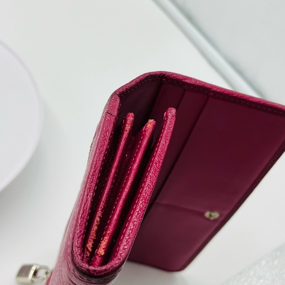 Loewe long dark pink wallet - Picture 4 of 14